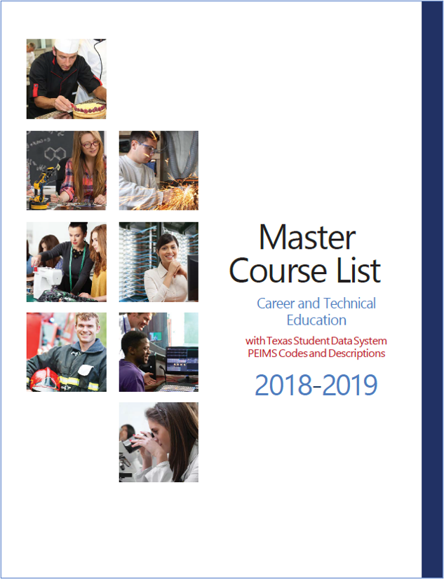 2018-19 CTE Master Course Document