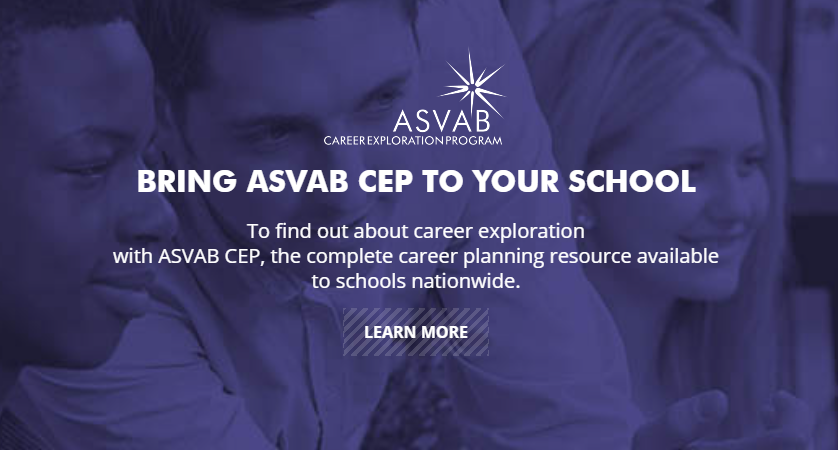 Bring the ASVAB CEP to Your School link