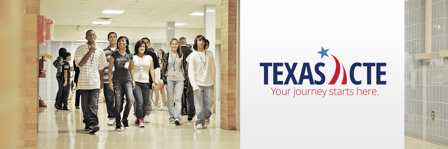 CTE Students in Hallway